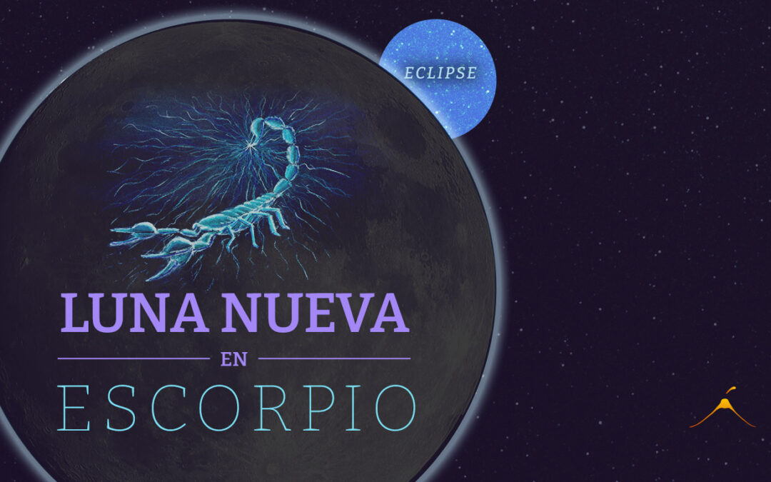 Eclipse de luna nueva en Escorpio