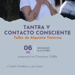 Taller Alquimia Tántrica - Tantra y contacto consciente