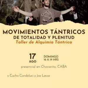 Taller Alquimia Tántrica - Movimientos Tántricos
